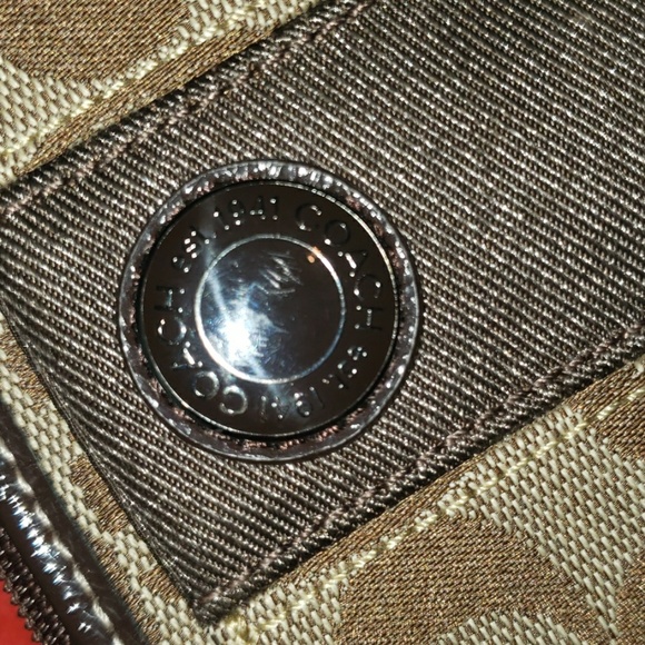 Brown Coach Wristlet - Picture 7 of 7